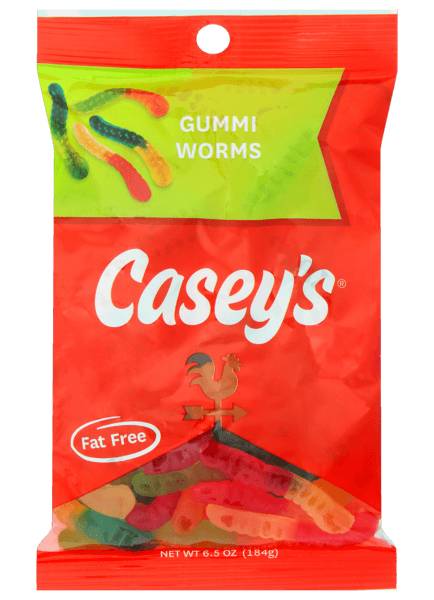 Casey's Gummi Worms 5oz