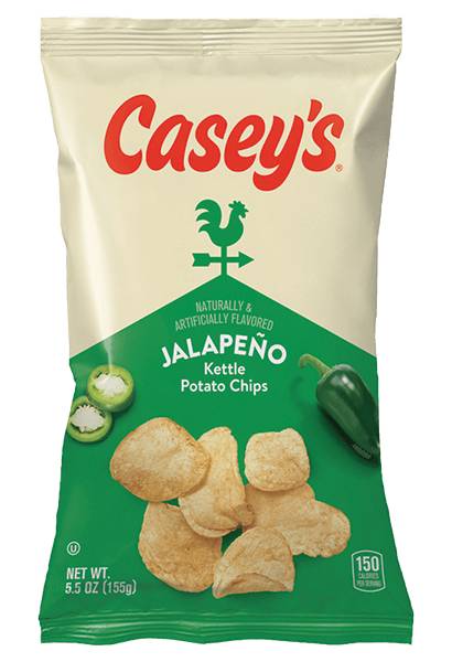 Casey's Jalapeño Kettle Chips 5.5oz