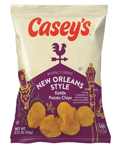 Casey's New Orleans Kettle Chips 2.25oz