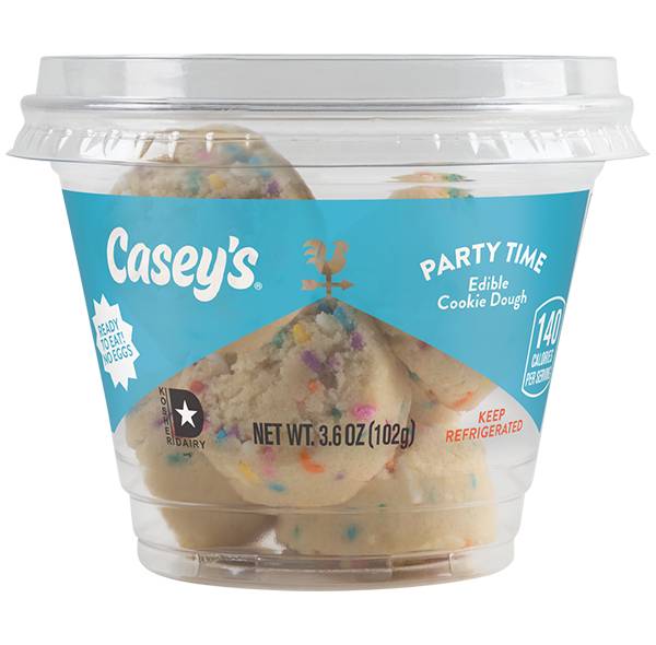 Casey's Party Time Edible Cookie Dough 3.6oz