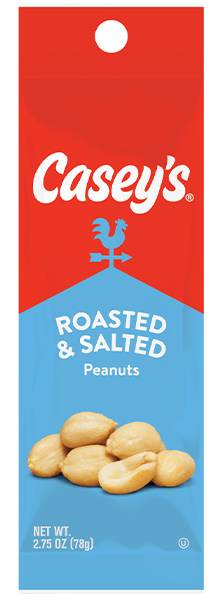 Casey's Roasted and Salted Peanut Tube 2.75oz