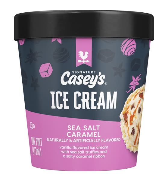 Casey's Sea Salt Caramel Ice Cream 16oz