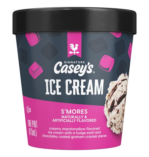 Casey's S'mores Ice Cream 16oz