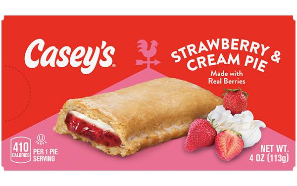 Casey's Strawberry and Cream Pie 4oz