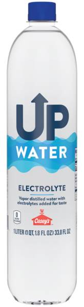Casey's UP Electrolyte Water 1 Liter