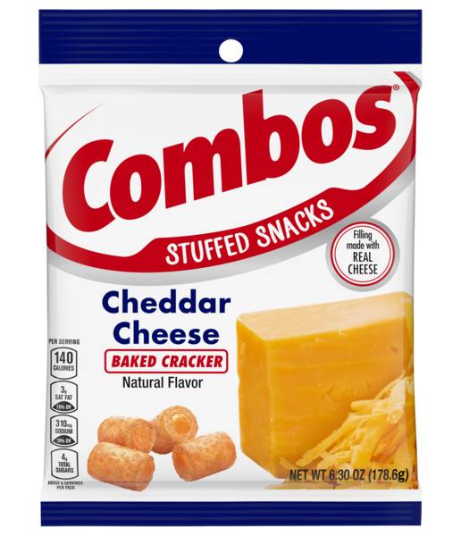 Combos Cheddar Cheese Cracker 6.3oz