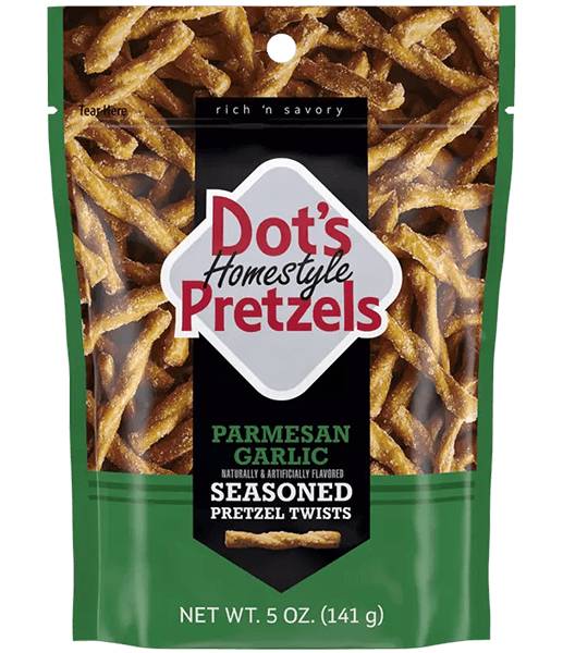 Dot's Parmesan Garlic Seasoned Homestyle Pretzels 5oz