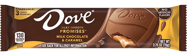 Dove Large Promises Milk Chocolate Caramel 2.75oz