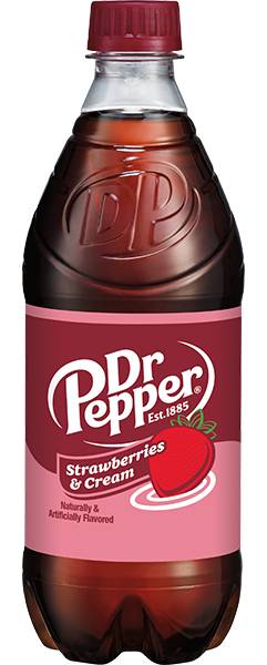 Dr Pepper Strawberries and Cream 20oz