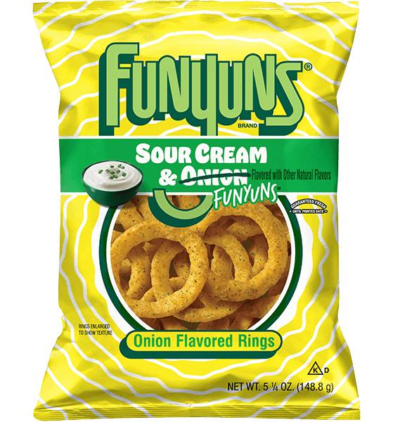 Funyuns Sour Cream and Funyuns 5.25oz