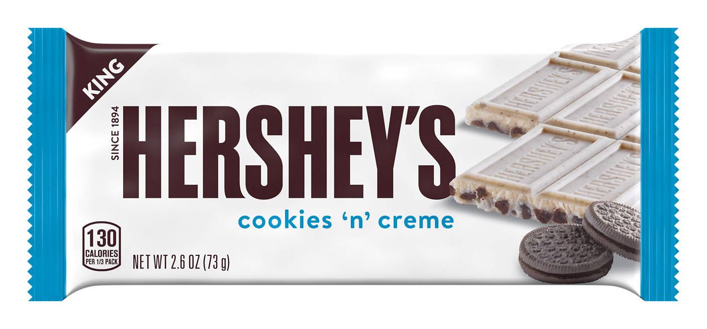Hershey's King Chocolate, Cookies-Cream (2.6 oz)