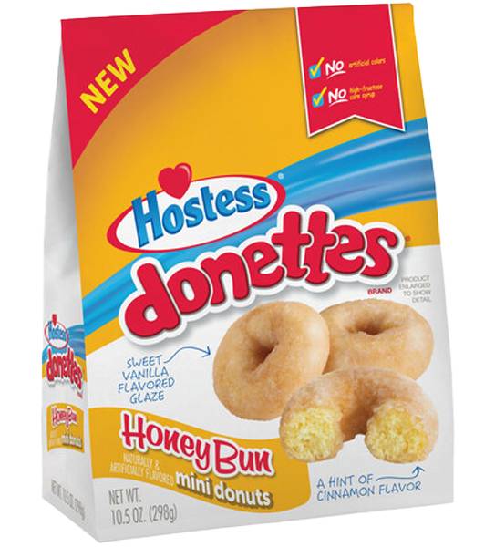 Hostess Donettes Honey Bun 10.5oz