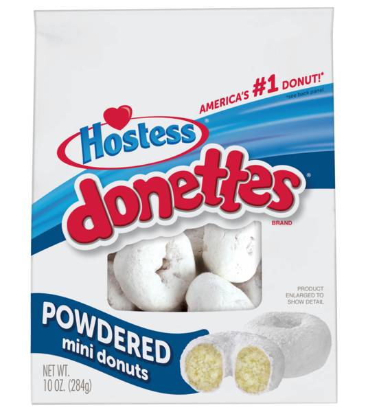 Hostess Powdered Sugar Mini Donuts 10.5oz