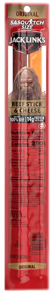 Jack Link's Sasquatch Original Beef and Cheese Sticks 2.45oz