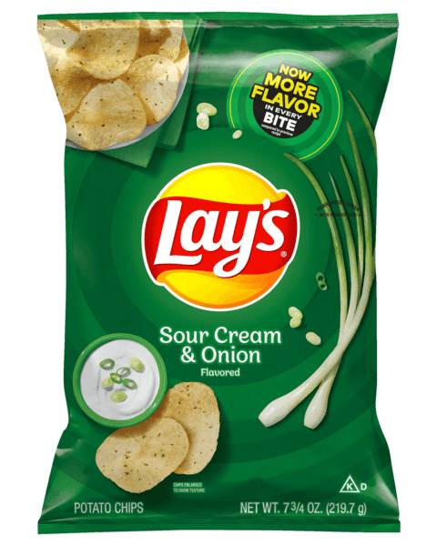 Lay's Sour Cream and Onion 7.75oz