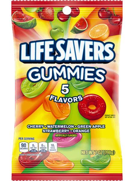Lifesavers 5 Flavor Gummies 7oz