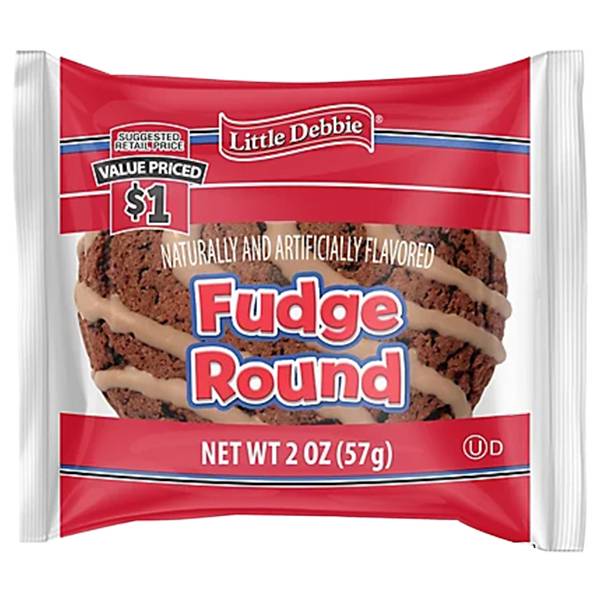 Little Debbie Fudge Round 2oz