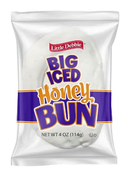 Little Debbie Iced Honey Bun 4oz