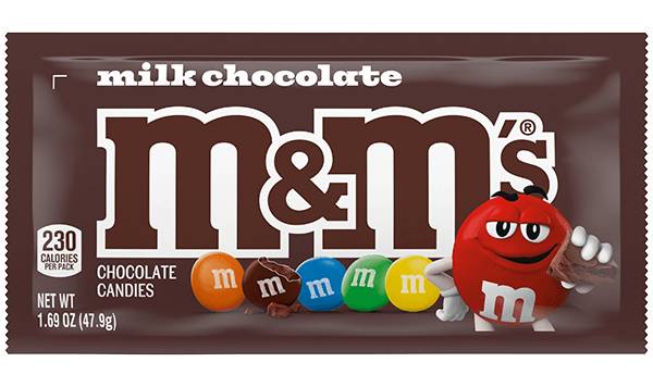MandM'S Milk Chocolate 1.69oz