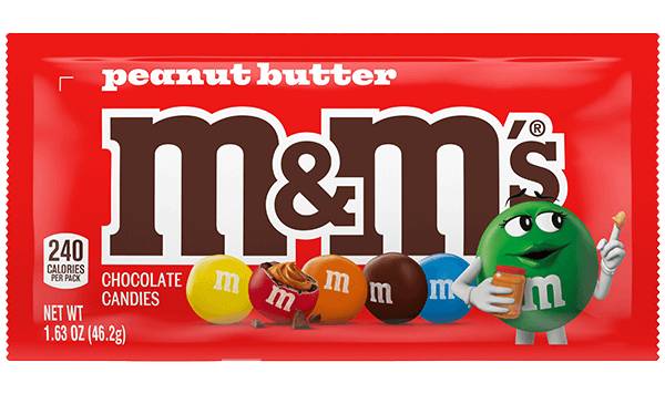 MandM'S Peanut Butter Milk Chocolate 1.63oz