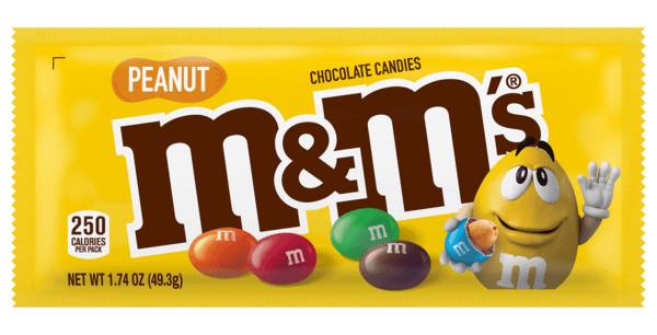 MandM's Peanut Candy 1.74oz