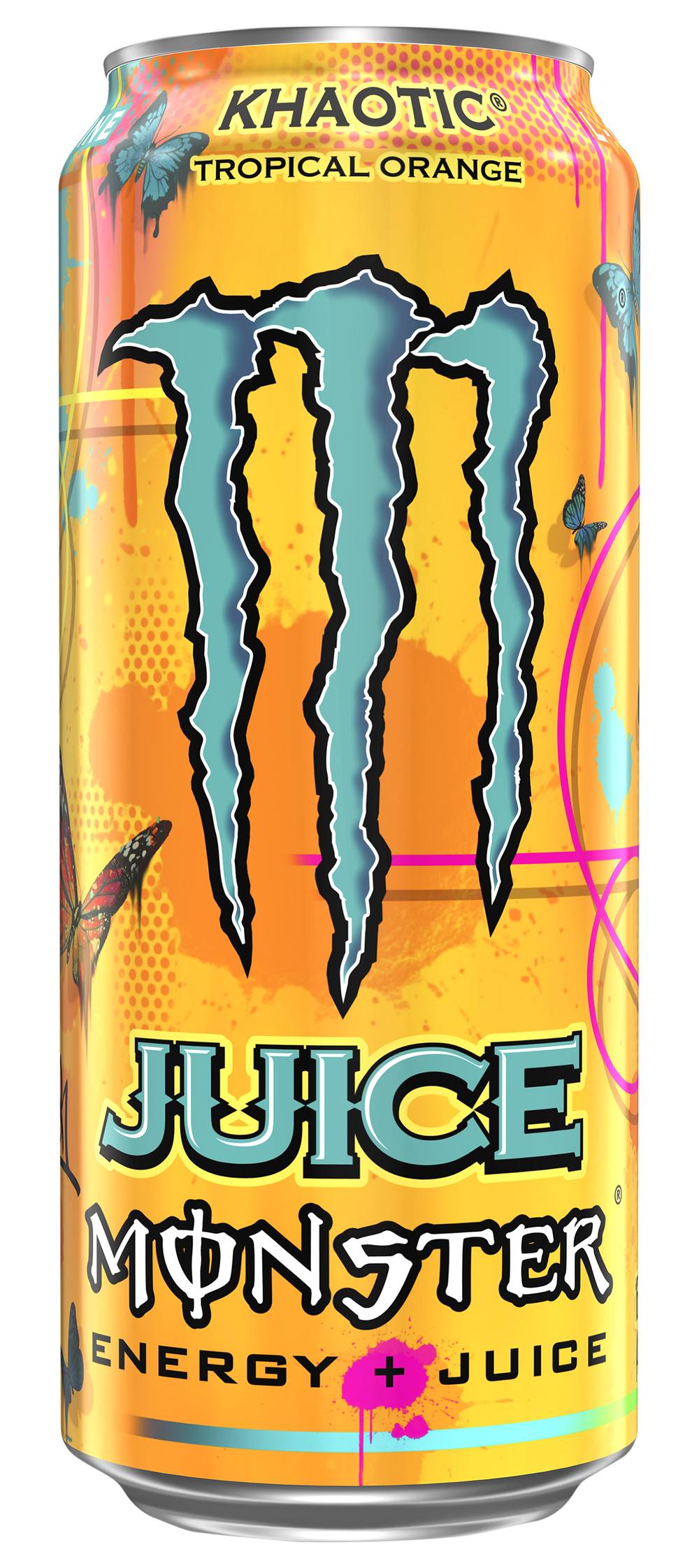 Monster Energy Khaotic Juice Drink, Orange Citrus (12 fl oz)