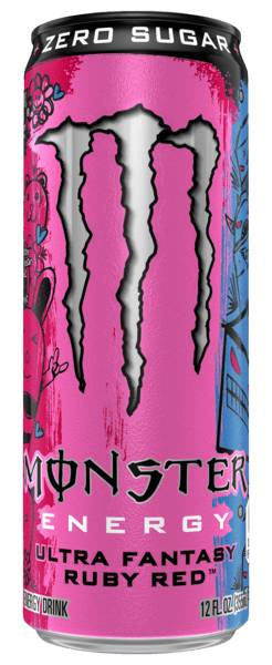 Monster Energy Ultra Fantasy Ruby Red 12oz