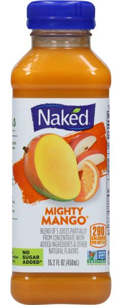 Naked Mighty Mango Juice 15.2oz