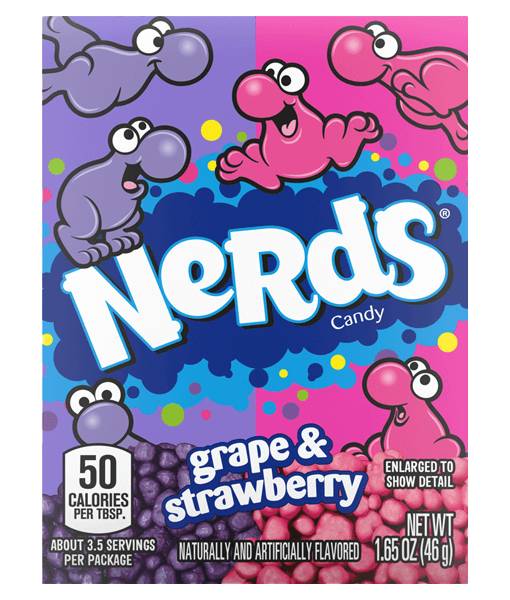 Nerds Grape and Strawberry 1.65oz