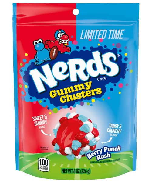 Nerds Gummy Clusters Berry Punch Rush 8oz