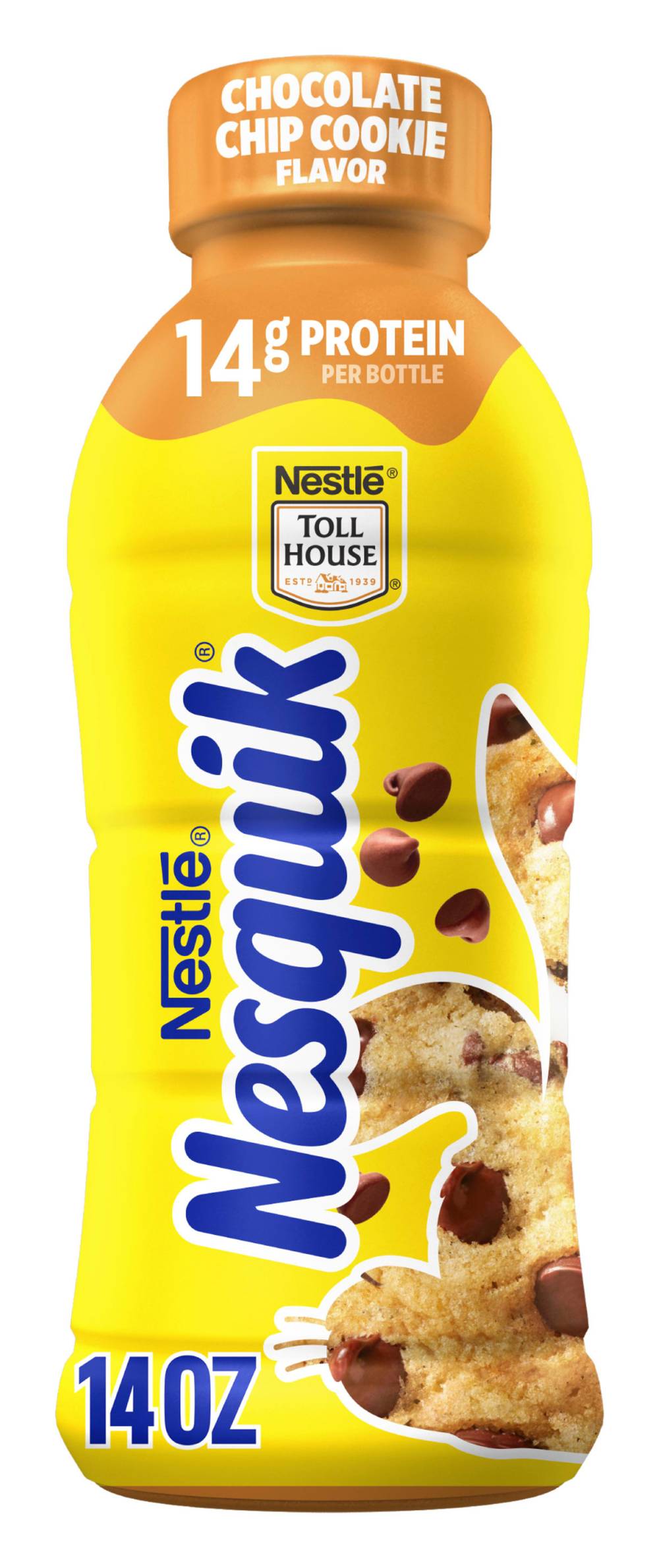 Nesquik Nestle Lowfat Milk, Chocolate Chip Cookie (14 oz)