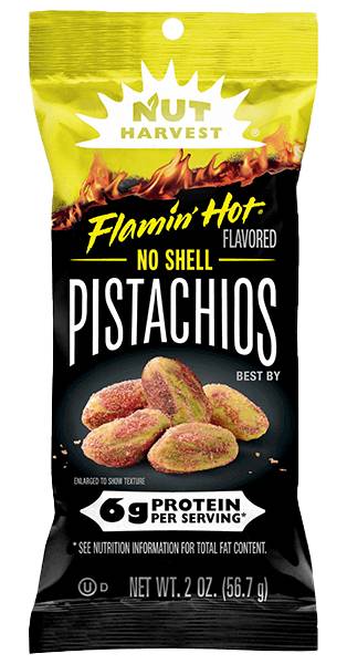Nut Harvest Flamin' Hot No-Shell Pistachios