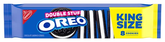 OREO Double Stuf Chocolate Sandwich Cookies King Size 4.15oz