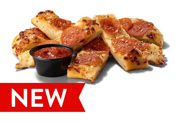Pepperoni Loaded Breadsticks