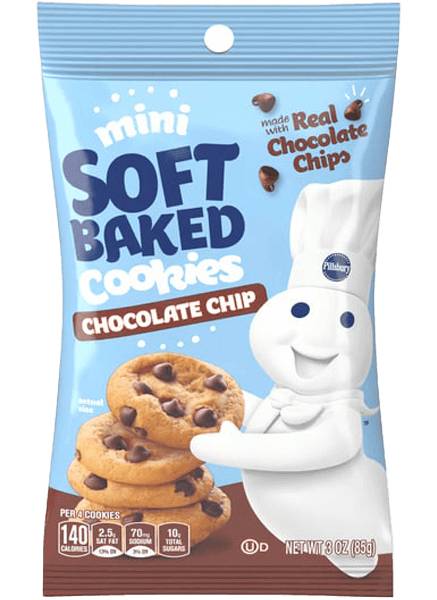 Pillsbury Mini Chocolate Chip Cookies 3oz