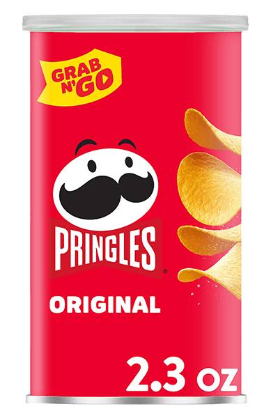 Pringles Grab N' Go Original Potato Crisps 2.3oz