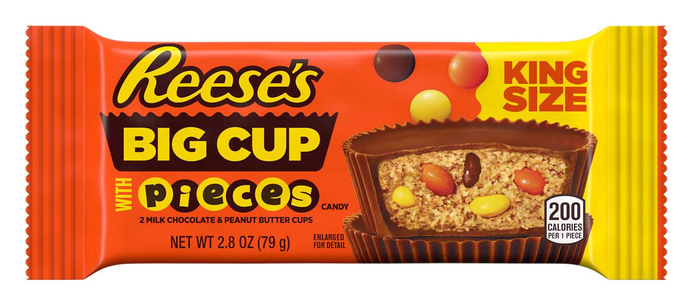 Reese's King Size Peanut Butter Cups and Milk Chocolate Candy (2.8 oz)