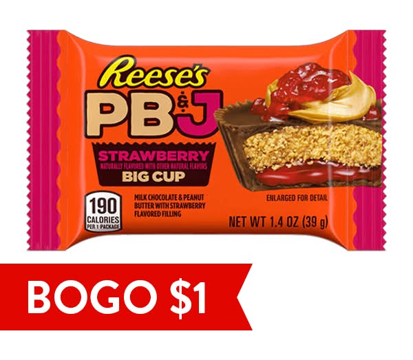 Reese's PBandJ Strawberry Big Cup 1.4oz