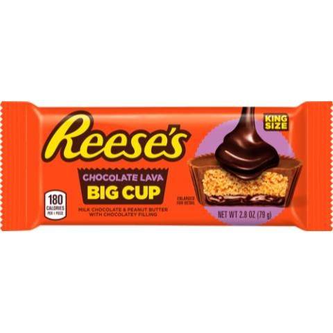 Reese's Peanut Butter Big Cup Candy, Chocolate (2.8 oz)