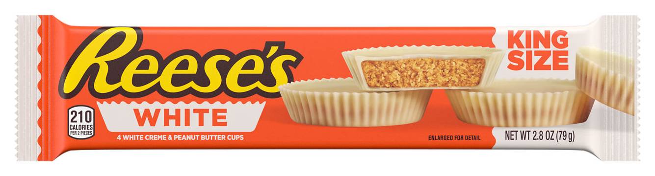 Reese's White Creme Cups Candy, Peanut-Butter (2.8 oz, 4 ct)
