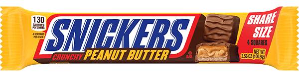 Snickers Peanut Butter Squared Share Size 3.56oz