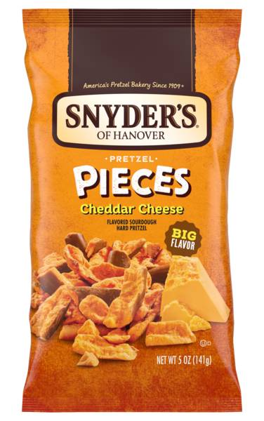 Snyder's of Hanover Pretzel Pieces Cheddar Cheese 5oz