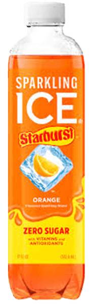 Sparkling Ice Spiked Starburst Orange 17oz