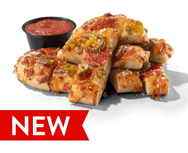 Spicy Pepperoni Loaded Breadsticks
