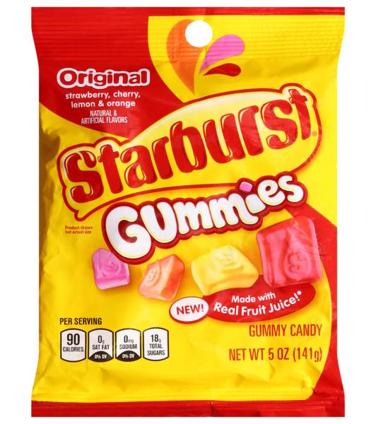 Starburst Original Gummies 5oz