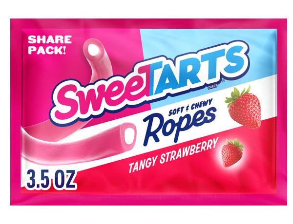 Sweetarts King Strawberry Ropes 3.5oz