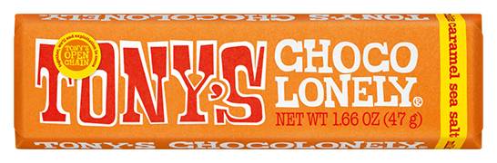 Tony's Chocolonely Milk Chocolate Caramel Sea Salt Bar 1.66oz