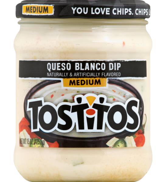 Tostitos Queso Blanco Dip 15oz