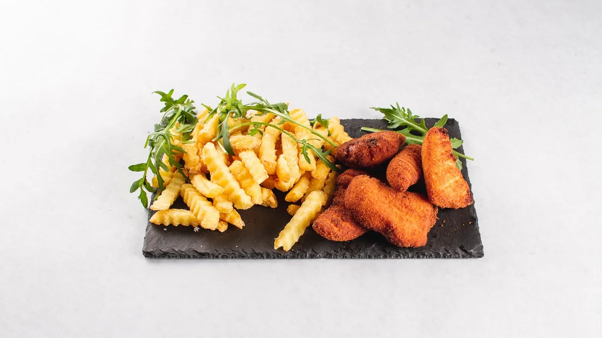 Casper nuggets s prilogom