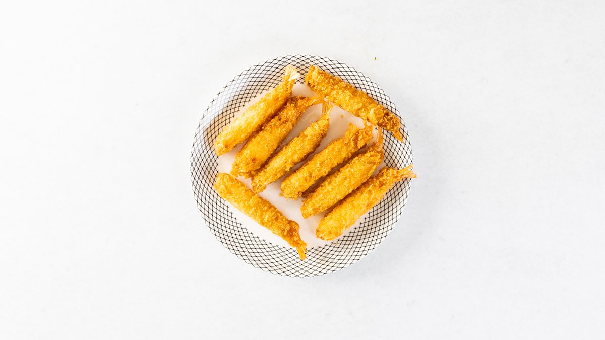 Panirani surimi račići s prilogom